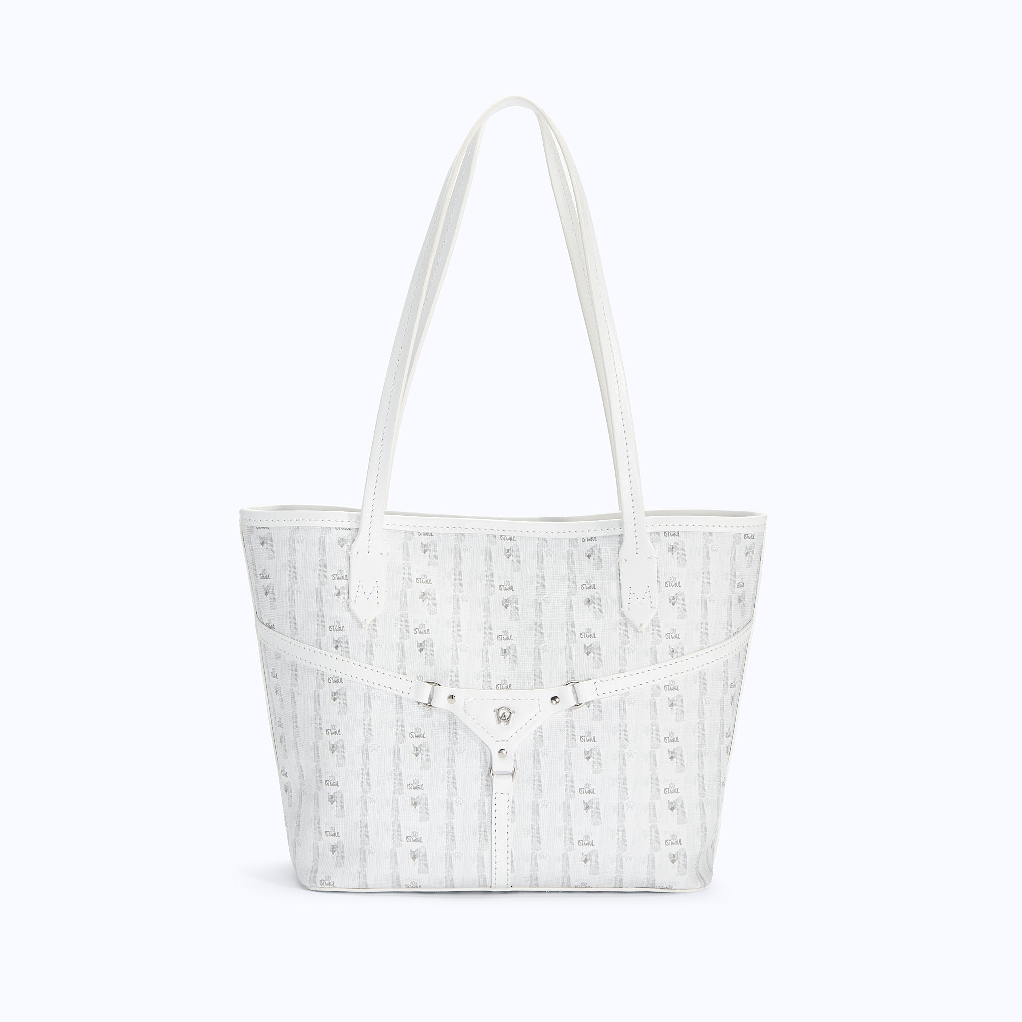 BELLA MINI TOTE - WHITE - manc