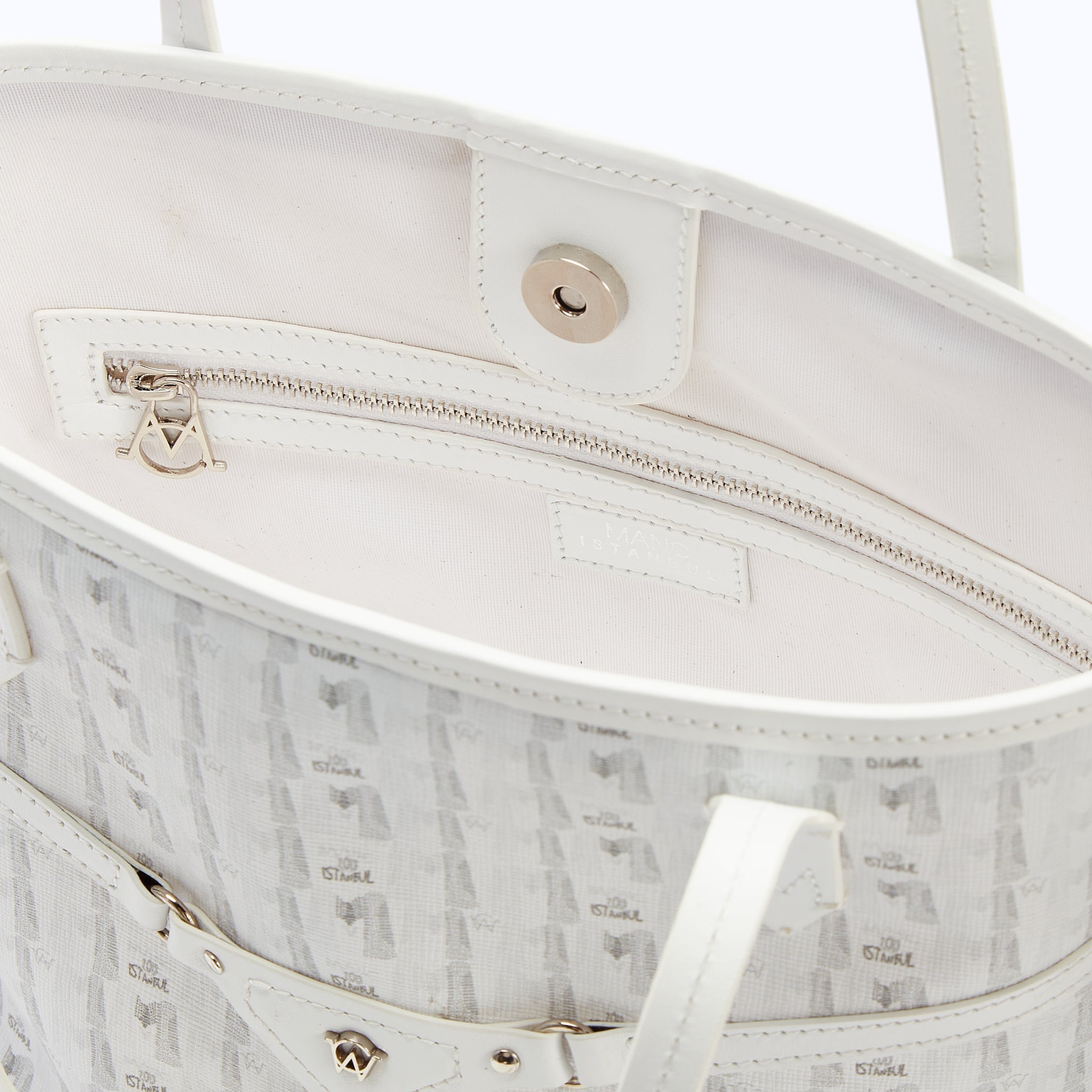 BELLA MINI TOTE - WHITE - manc