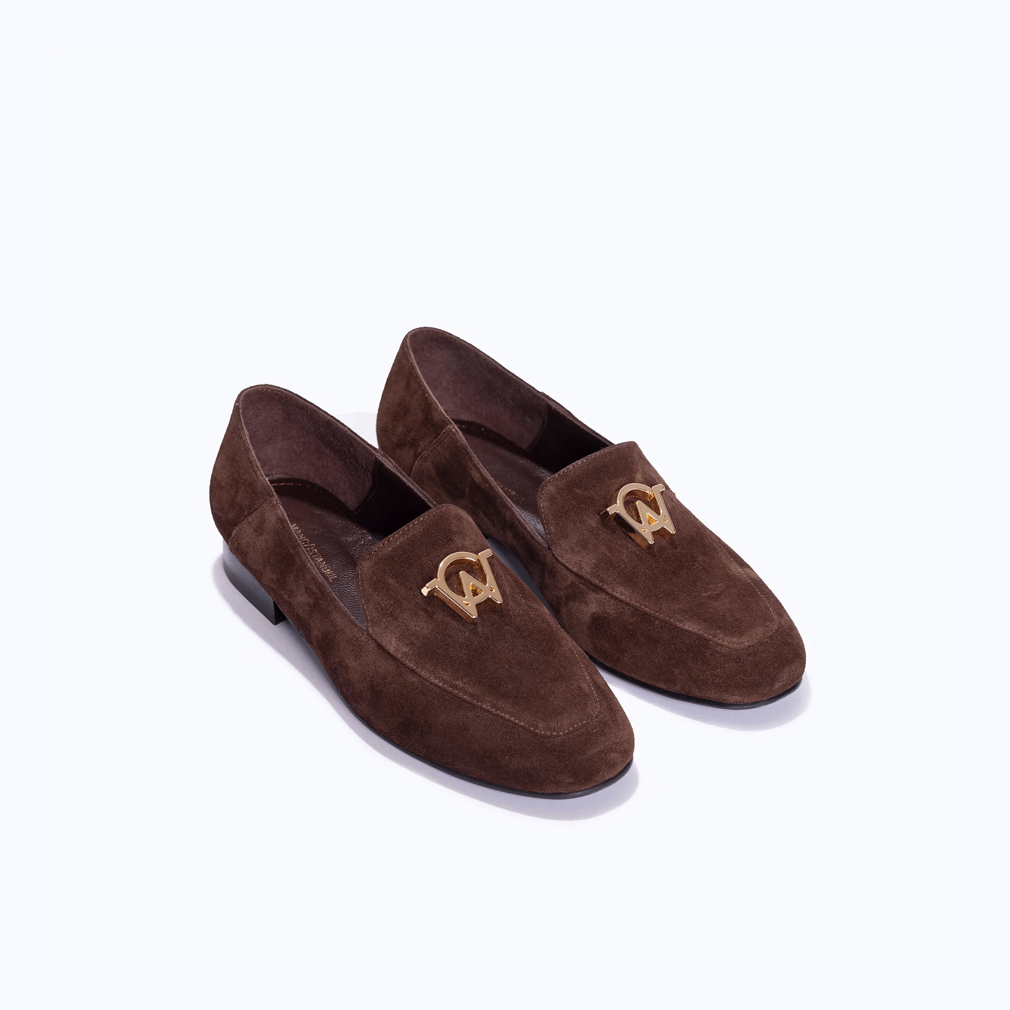BEVERLY - DARK SUEDE BROWN - manc