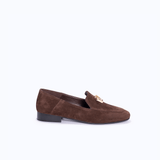 BEVERLY - DARK SUEDE BROWN - manc