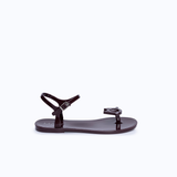 JELLY SANDALS - BURGUNDY
