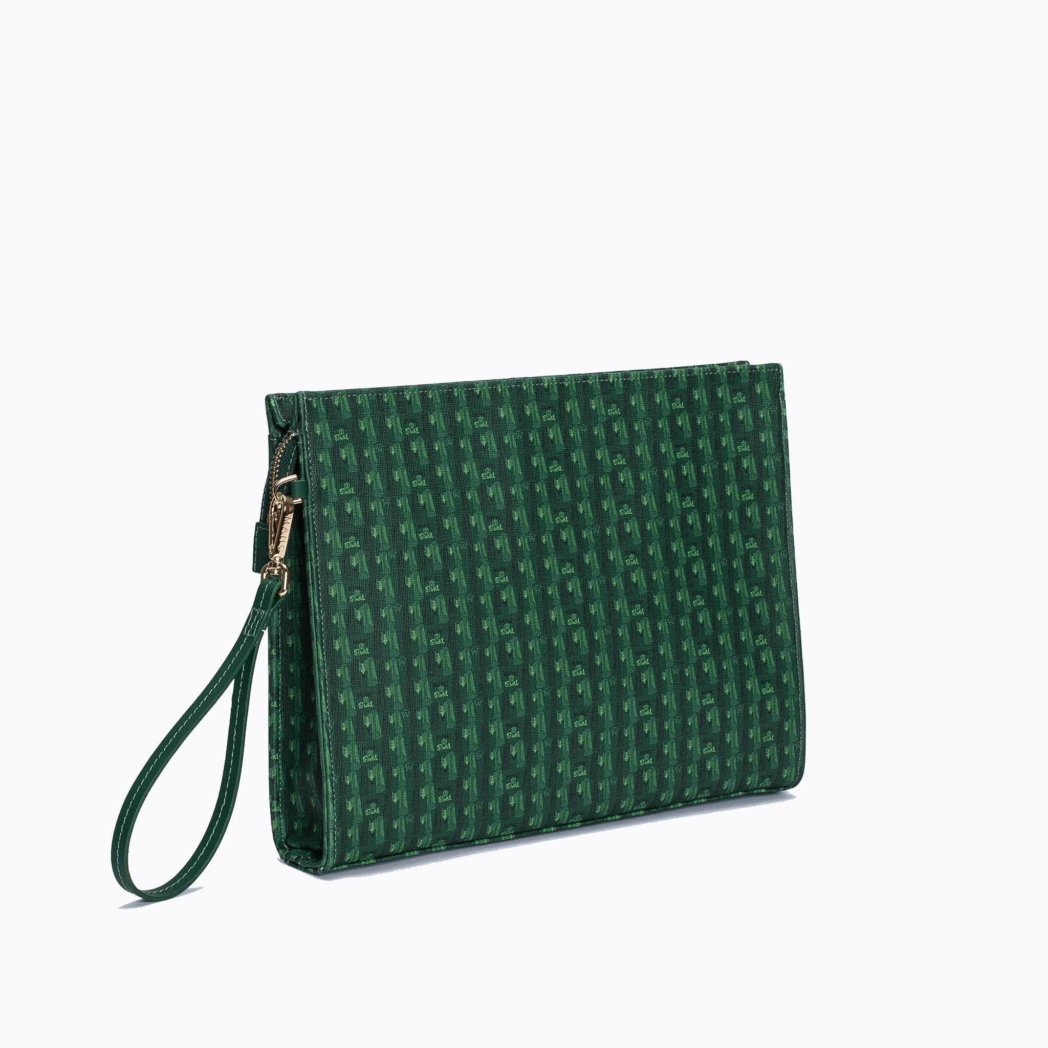 CADY CLUTCH - GREEN - manc