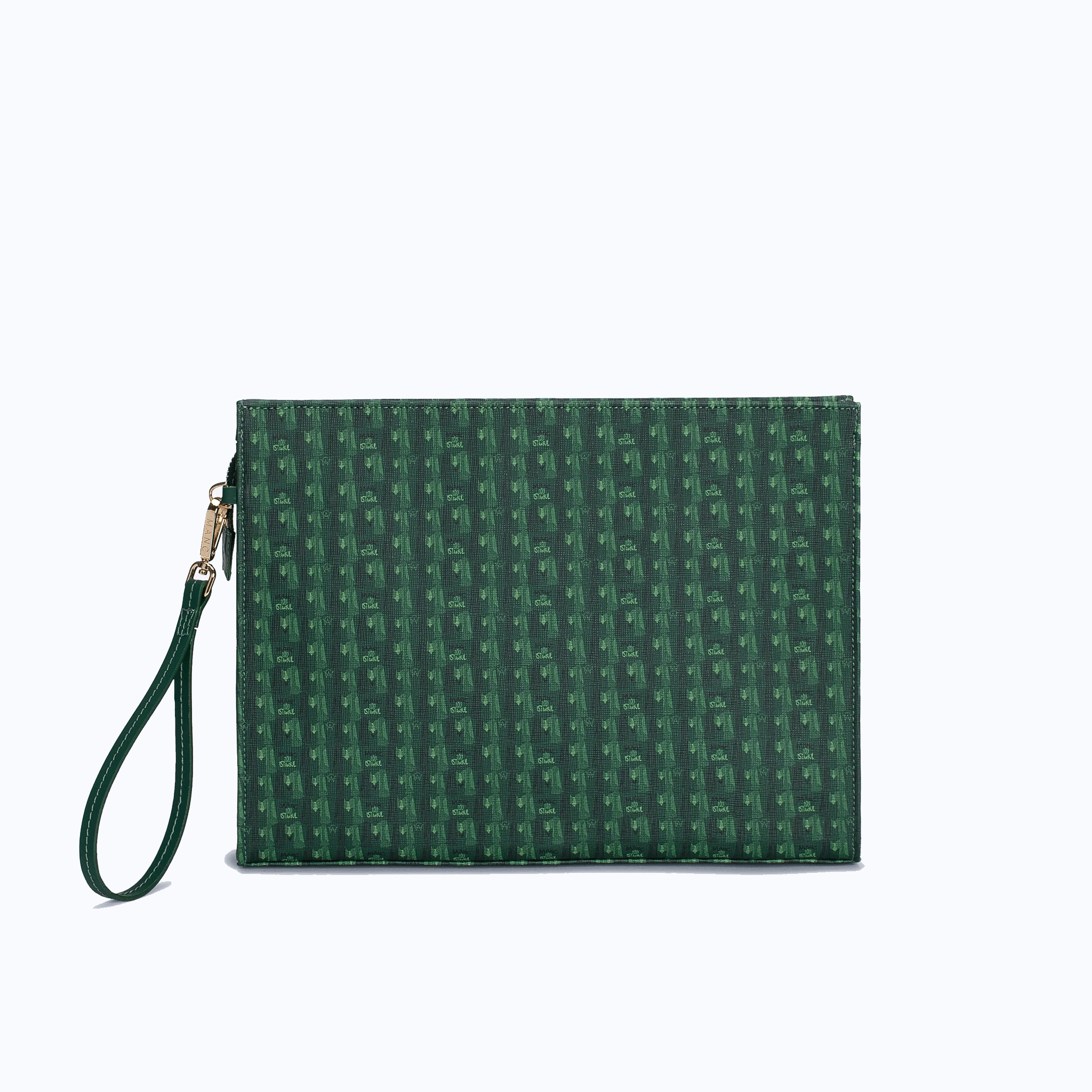 CADY CLUTCH - GREEN - manc