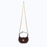 CUPID MINI - DARK SUEDE BROWN - manc