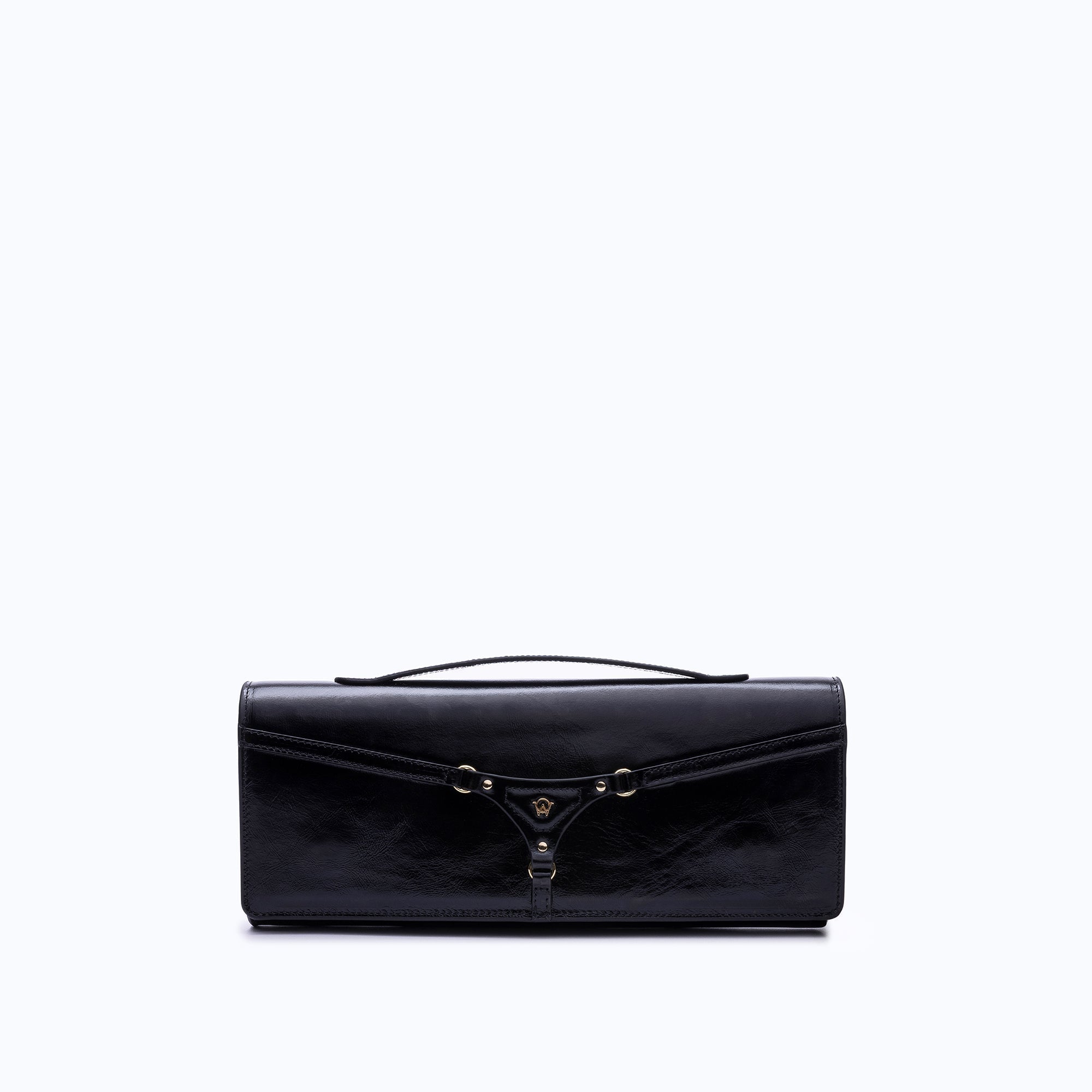 DAPHNE CLUTCH - BLACK - manc
