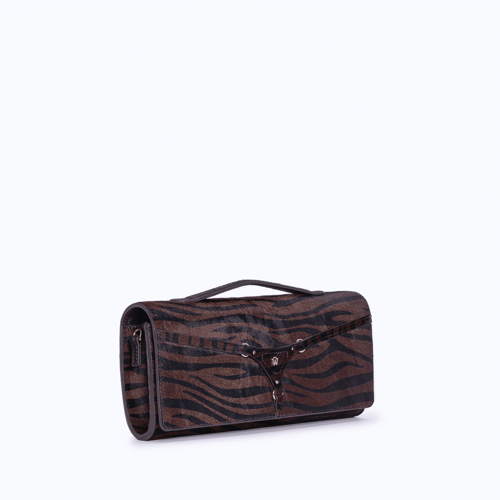 DAPHNE CLUTCH - ZEBRA (PRE - ORDER) - manc
