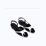 DELINA FLATS - DENIM - manc
