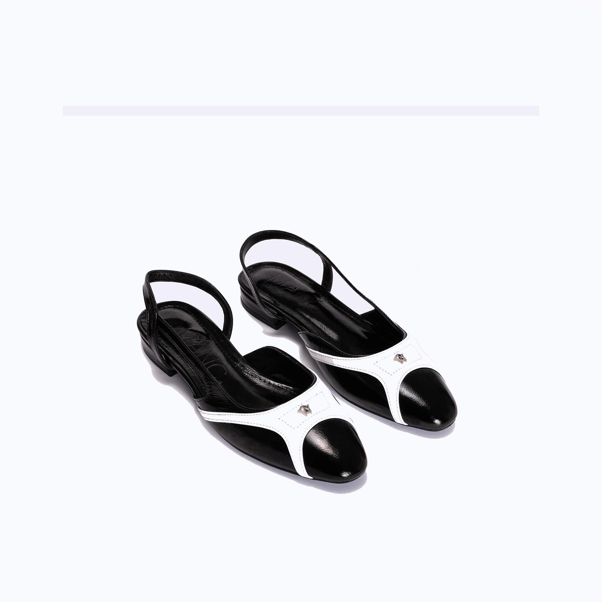 DELINA FLATS - DENIM - manc
