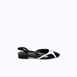 DELINA FLATS - DENIM - manc