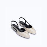DELINA FLATS - VANILLA - manc