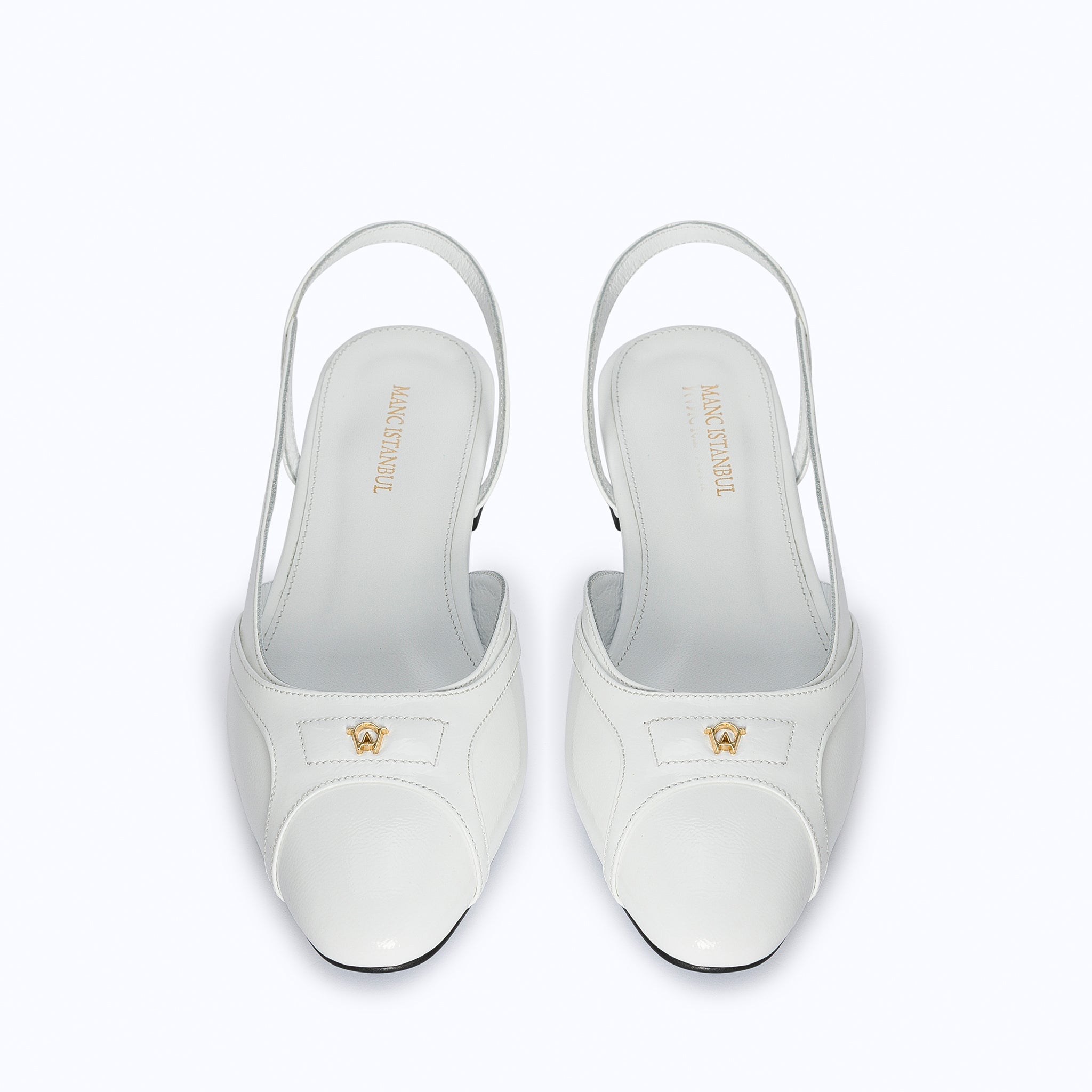 DELINA FLATS - WHITE - manc
