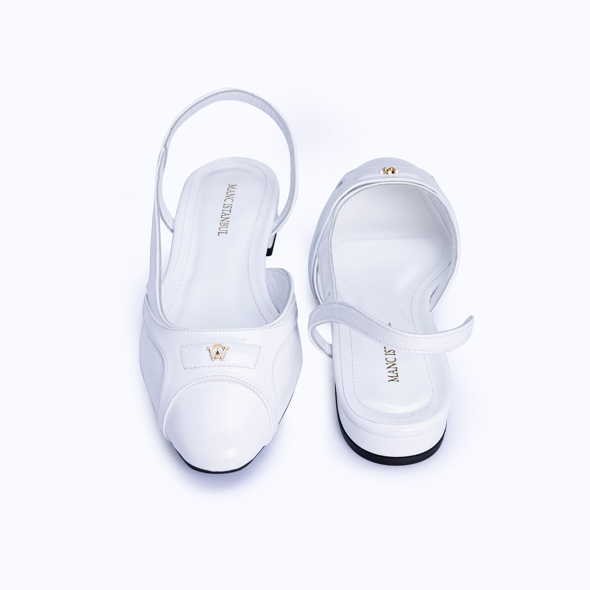 DELINA FLATS - WHITE - manc