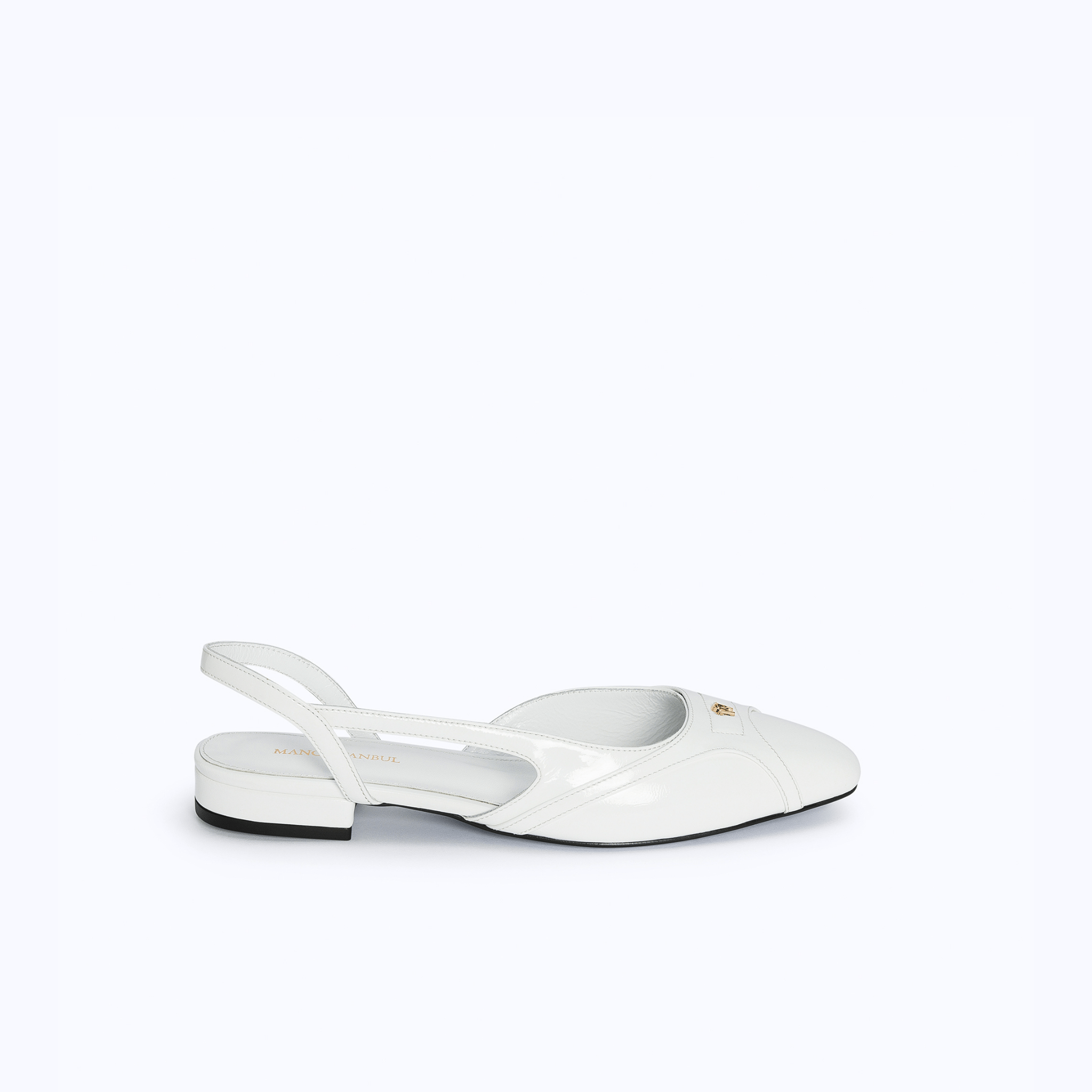 DELINA FLATS - WHITE - manc