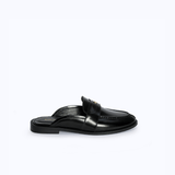 GRACE SLIPPERS - BLACK - manc