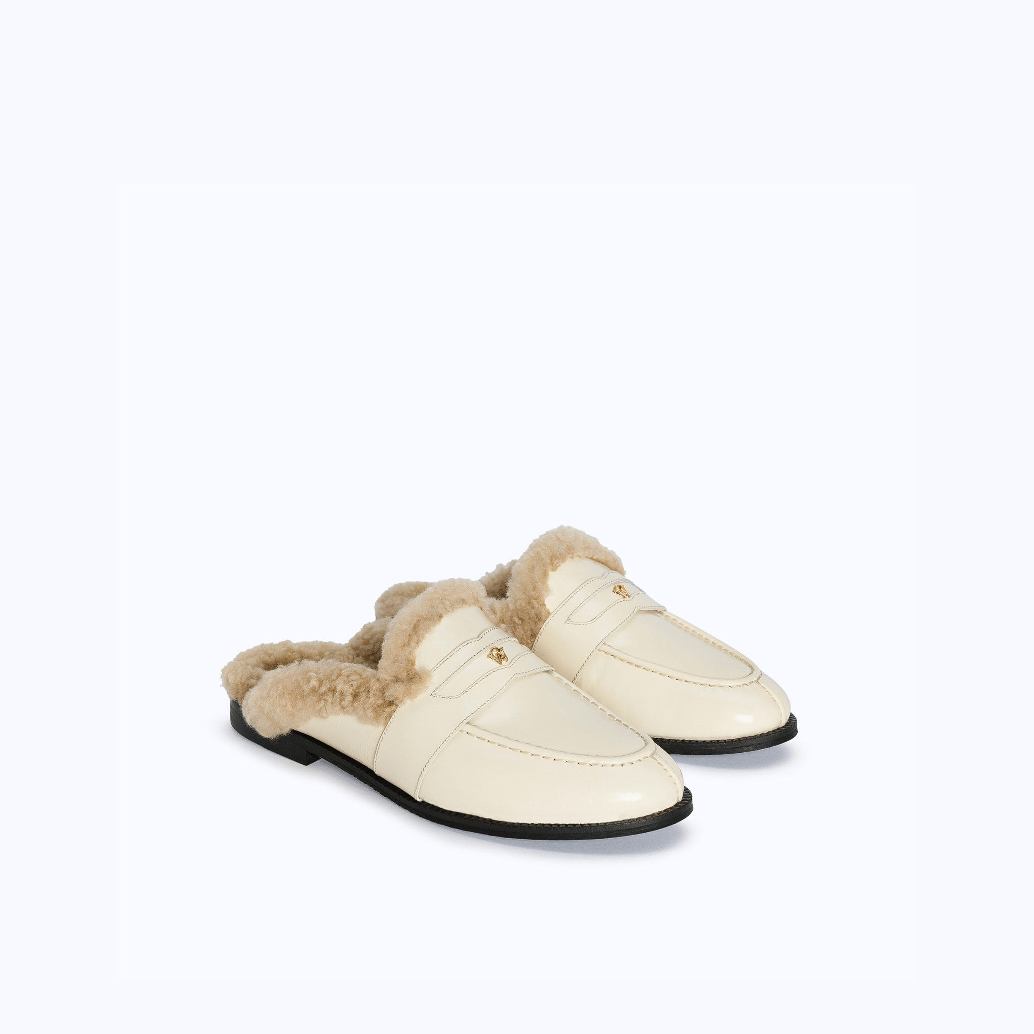 GRACE SLIPPERS - TEDDY VANILLA - manc