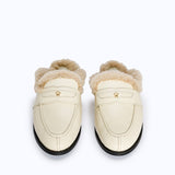 GRACE SLIPPERS - TEDDY VANILLA - manc