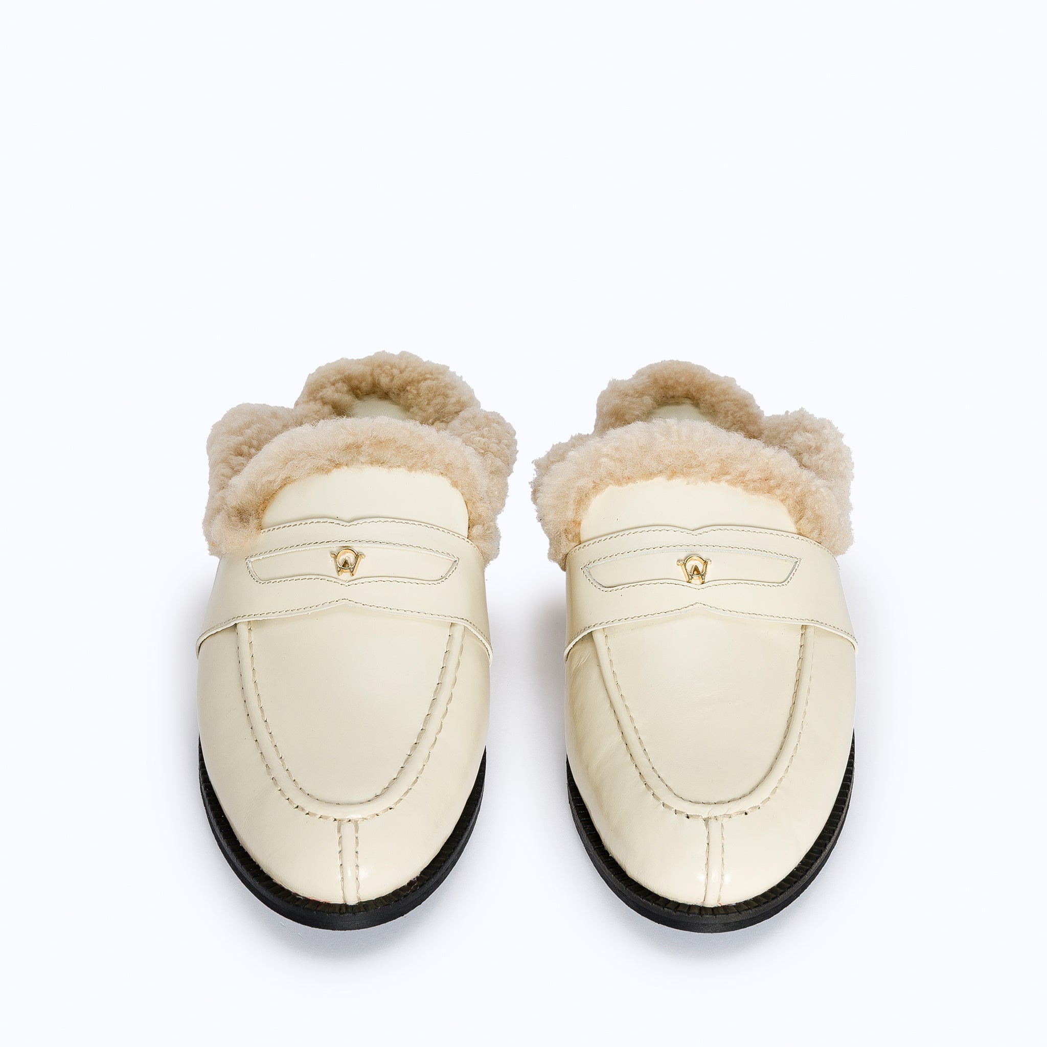 GRACE SLIPPERS - TEDDY VANILLA - manc