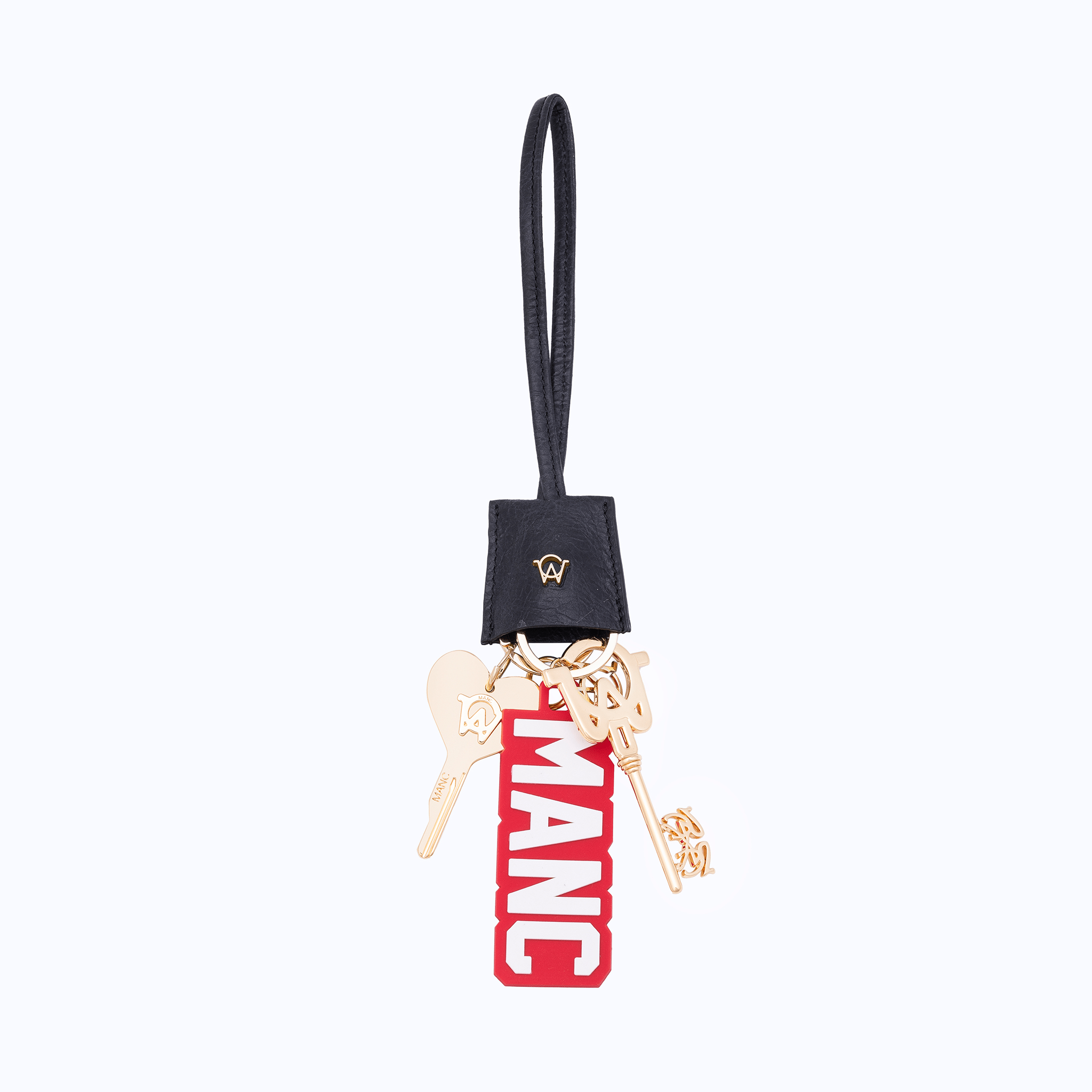 ISTANBUL SIGNATURE CHARM KEYCHAIN - GOLD - manc