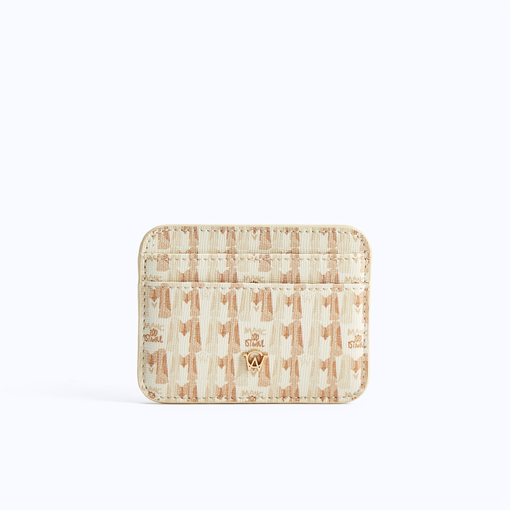 IVY CARD HOLDER - BEIGE - manc