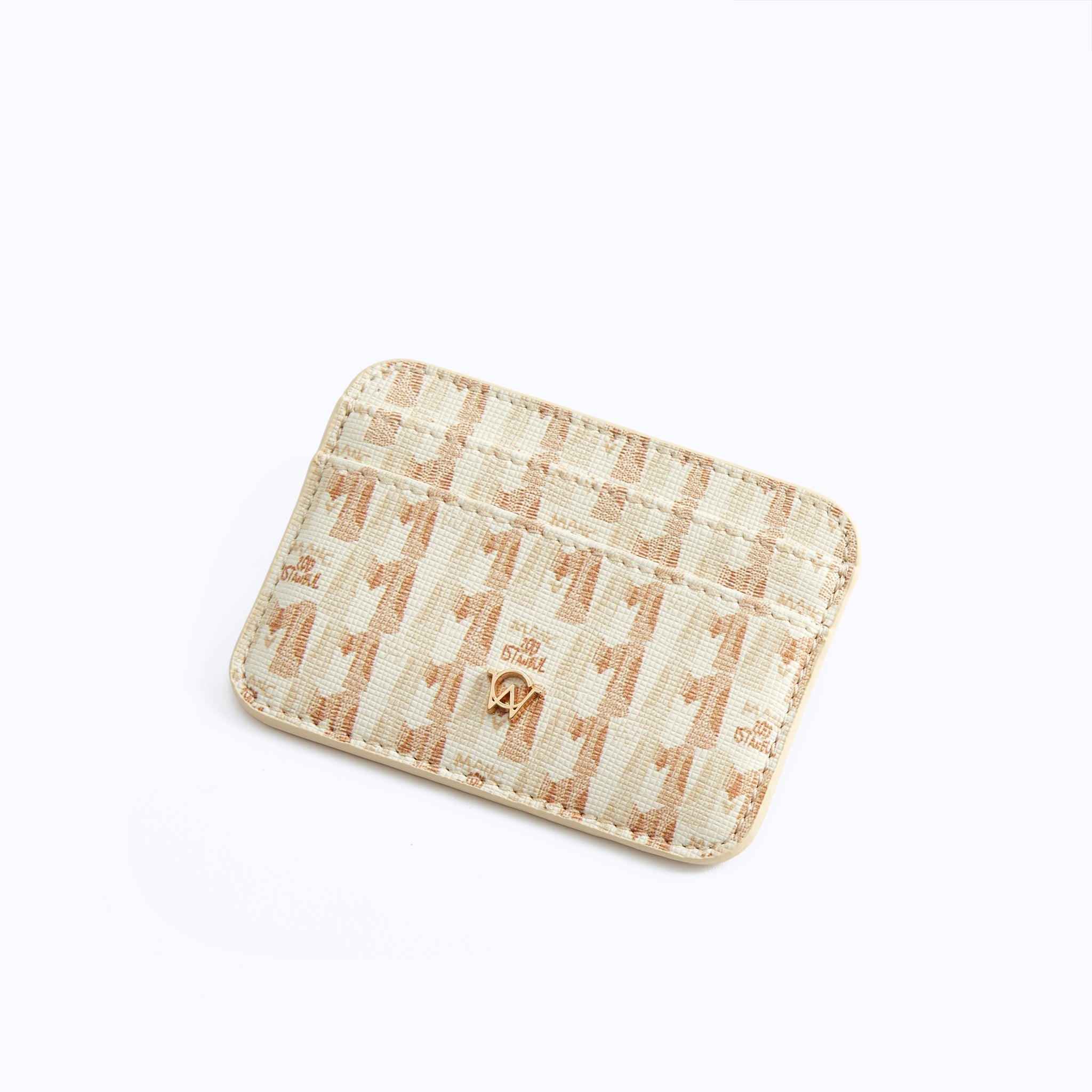 IVY CARD HOLDER - BEIGE - manc