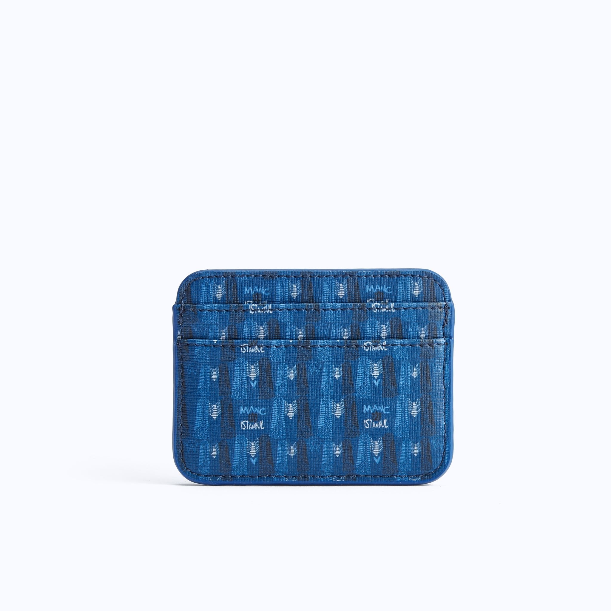 IVY CARD HOLDER - BLUE - manc