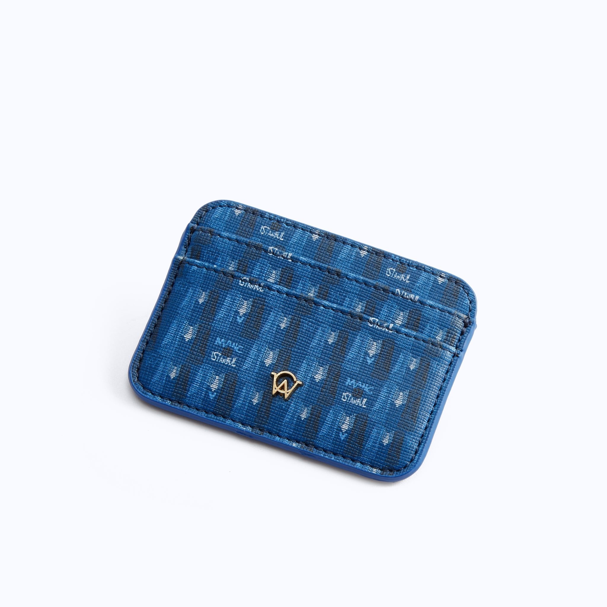 IVY CARD HOLDER - BLUE - manc