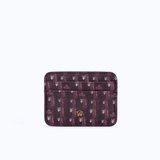 IVY CARD HOLDER - BURGUNDY - manc