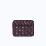 IVY CARD HOLDER - BURGUNDY - manc