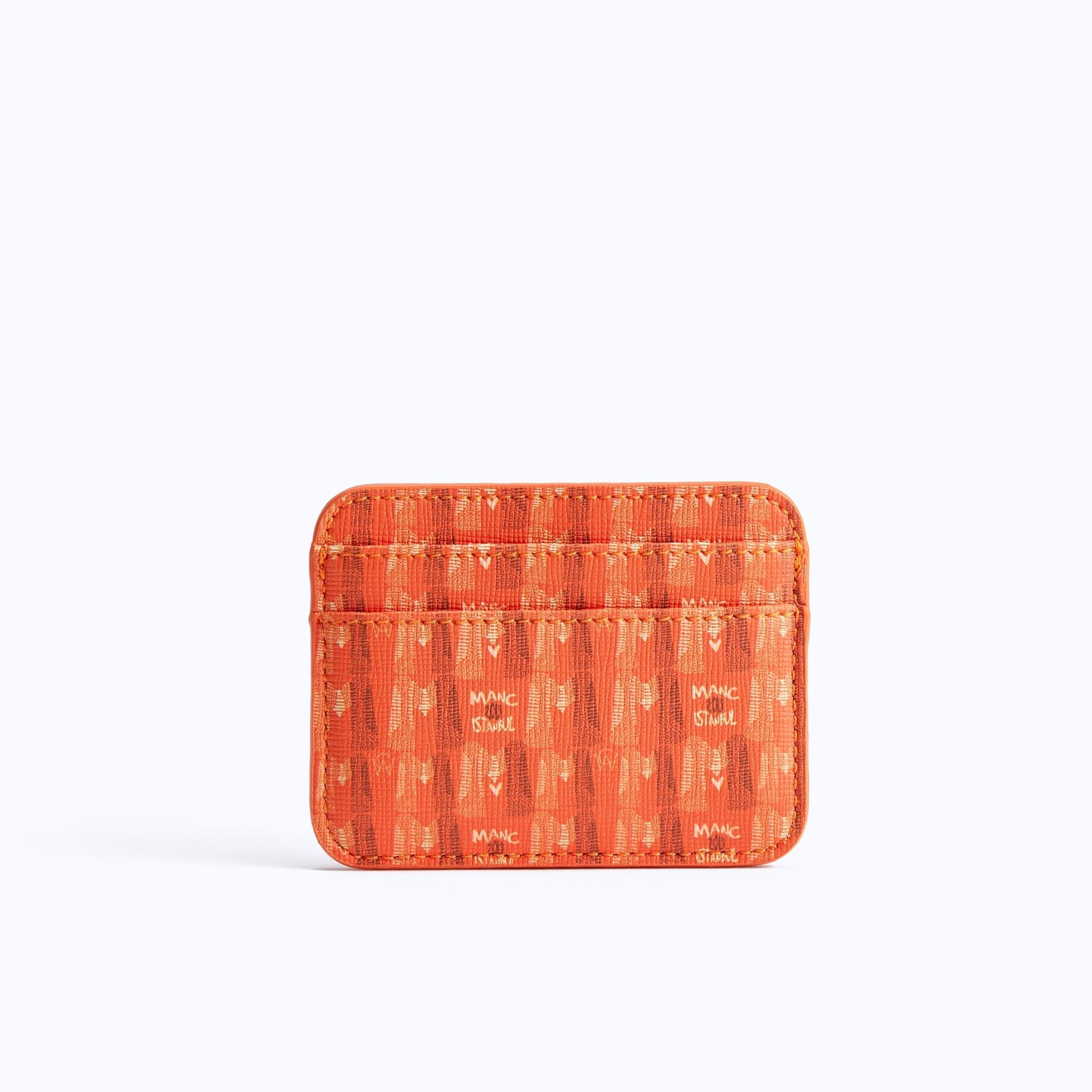 IVY CARD HOLDER - ORANGE - manc