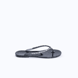 JELLY FLIP FLOP - GEMS BLACK - manc