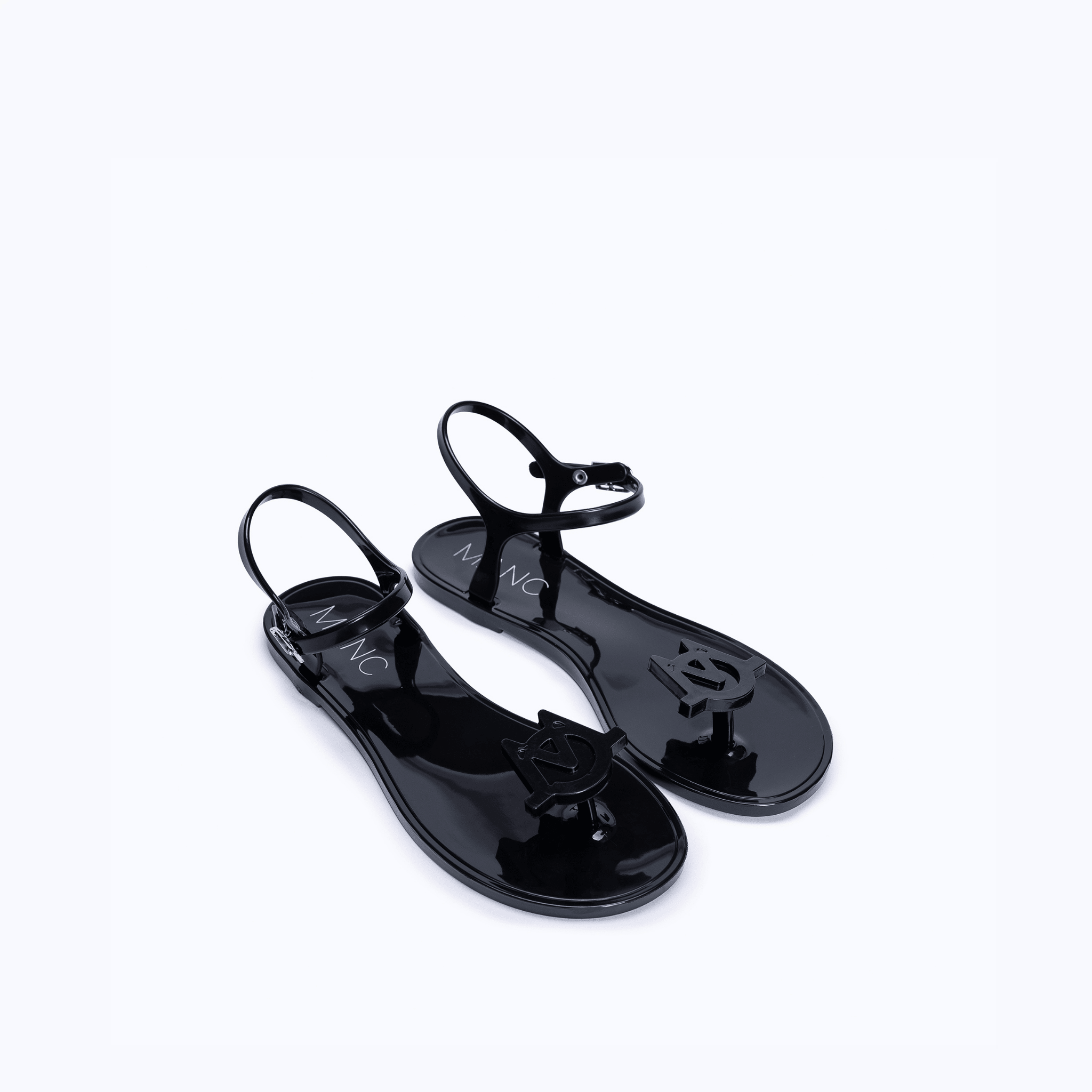 JELLY SANDALS - BLACK - manc