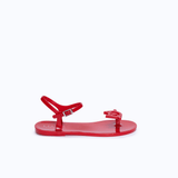 JELLY SANDALS - RED - manc