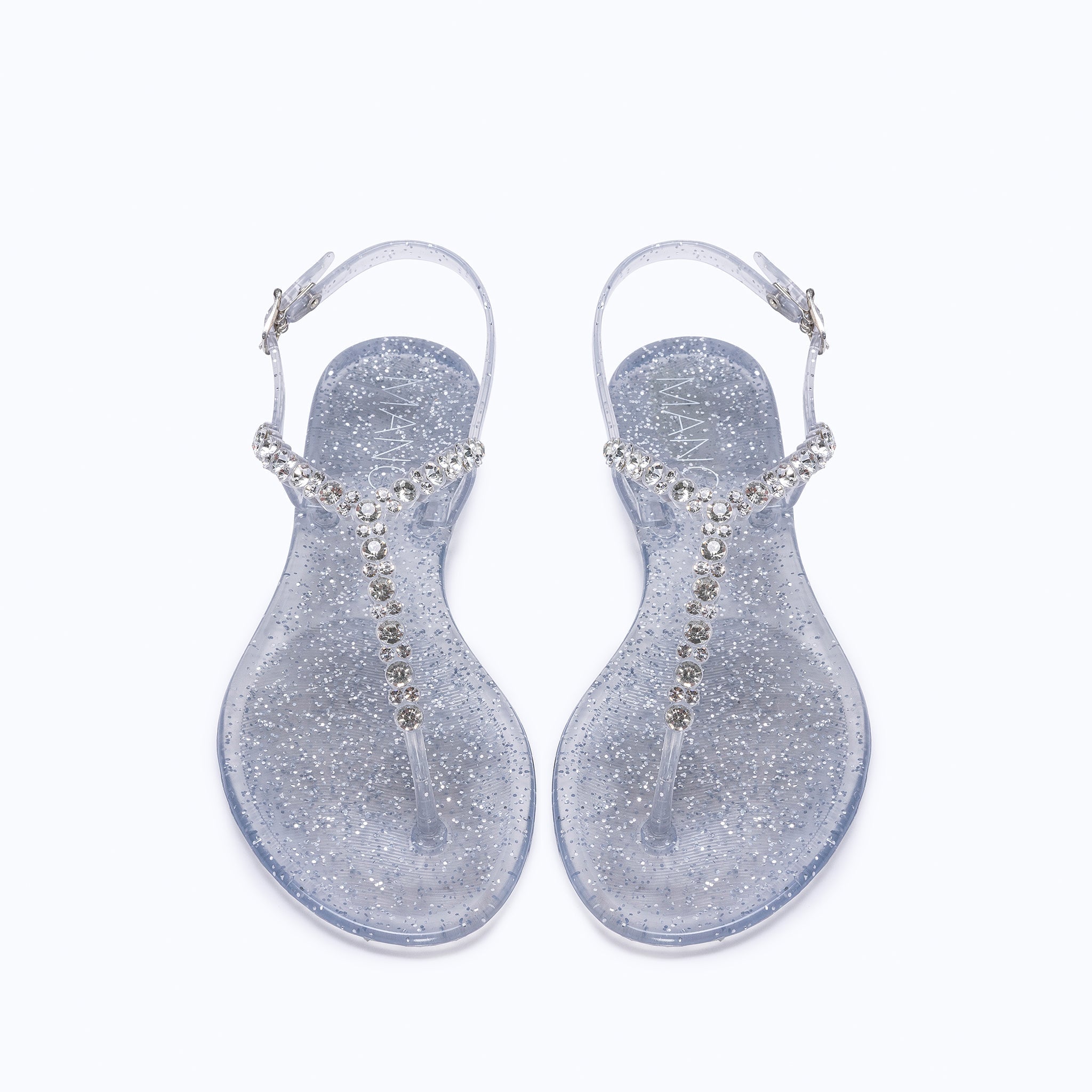 JELLY SANDALS - SILVER
