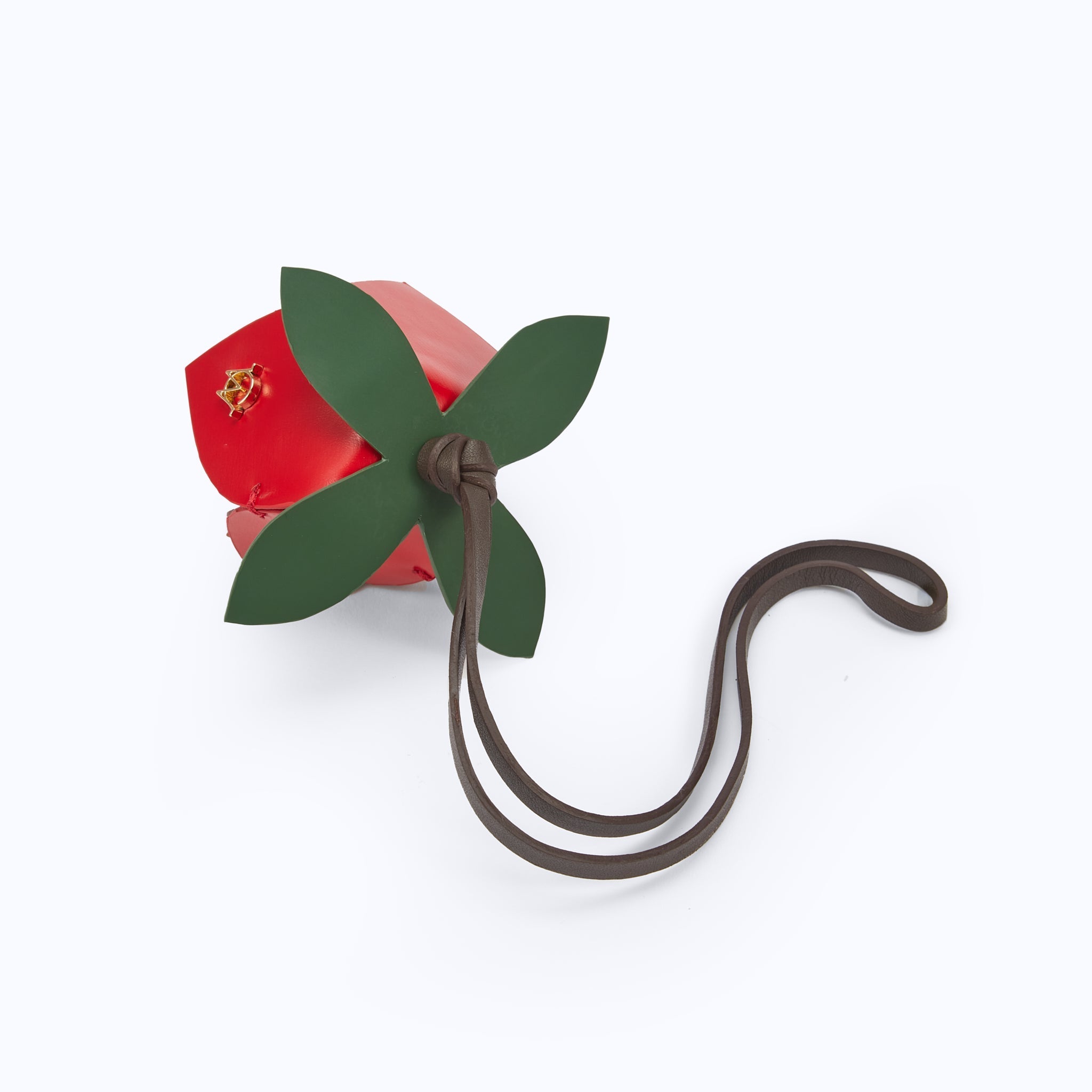 LEATHER BLOOM CHARM - manc