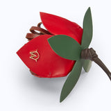 LEATHER BLOOM CHARM - manc