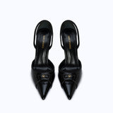 LILITH HEELS - BLACK - manc