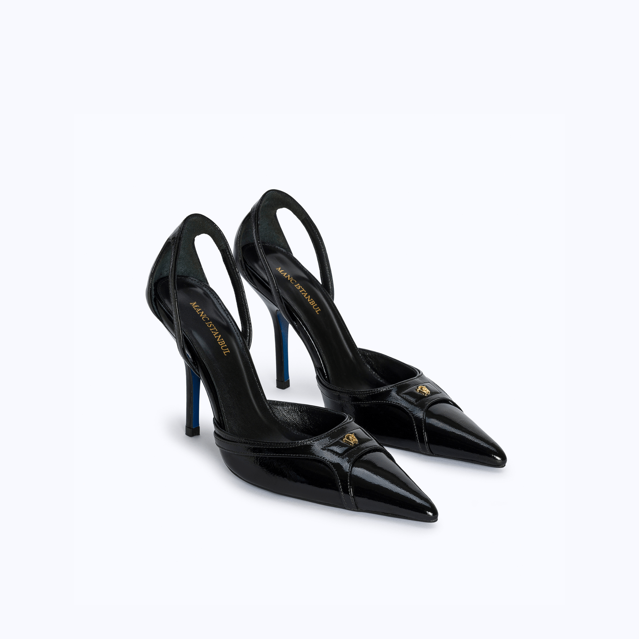 LILITH HEELS - BLACK - manc