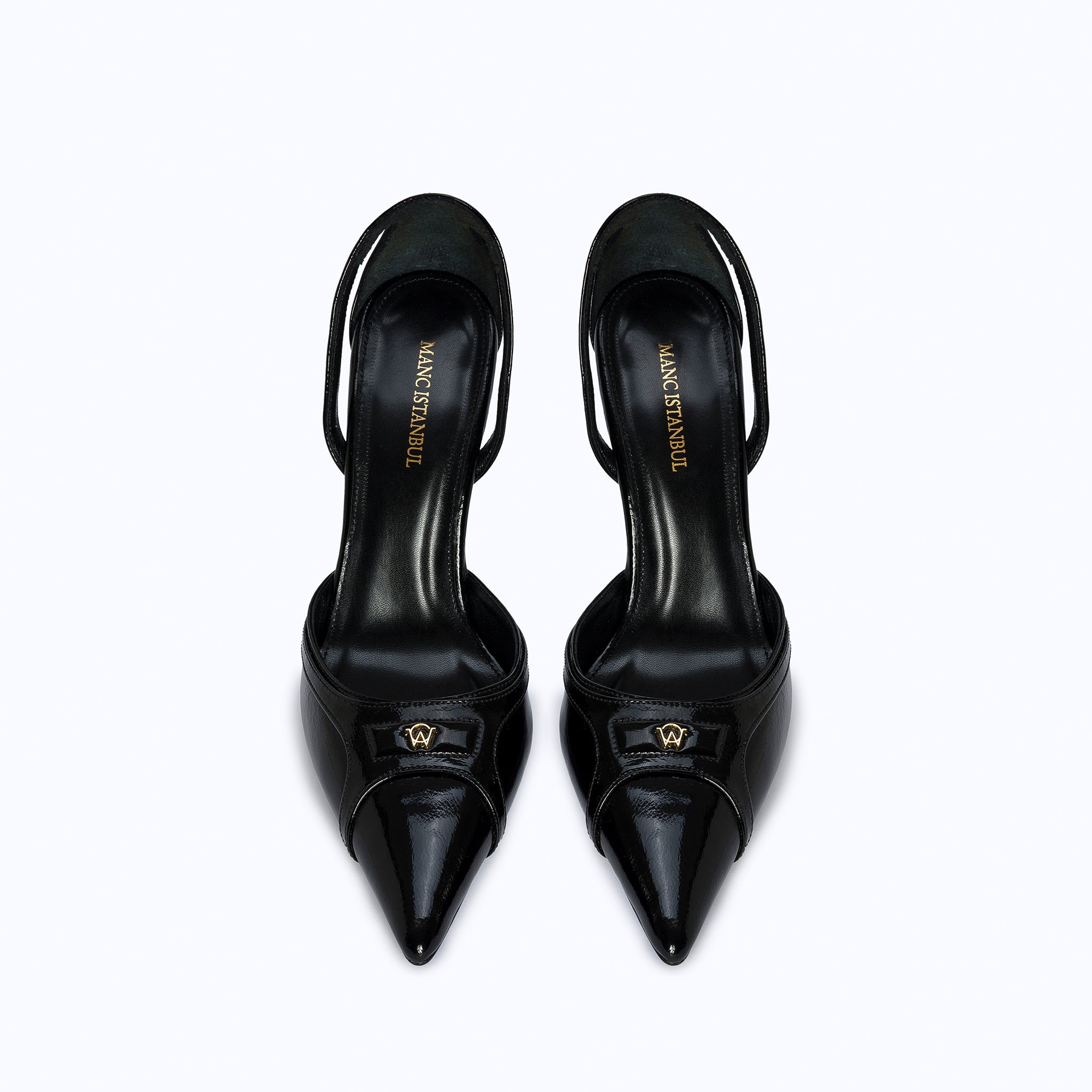 LILITH HEELS - BLACK - manc