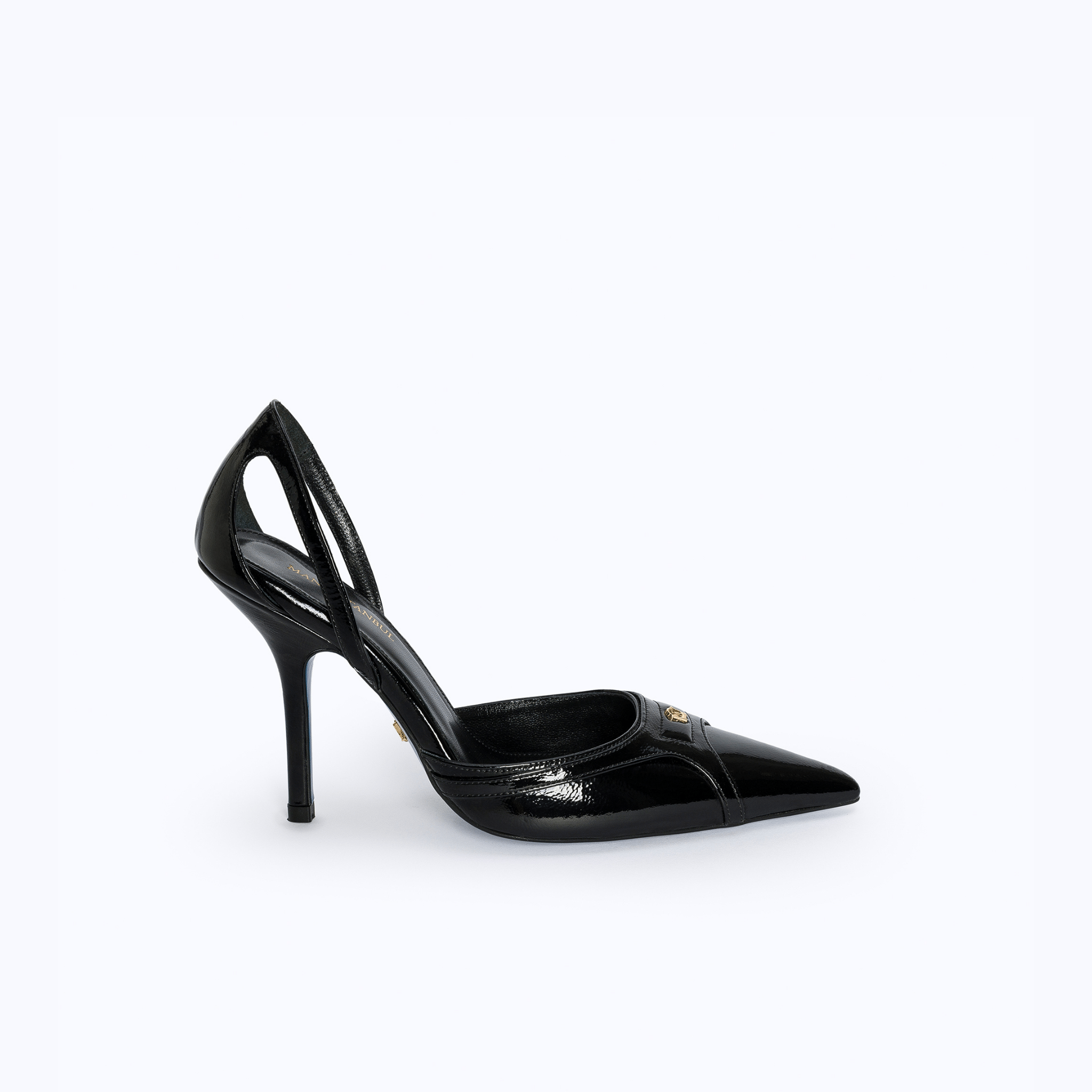 LILITH HEELS - BLACK - manc