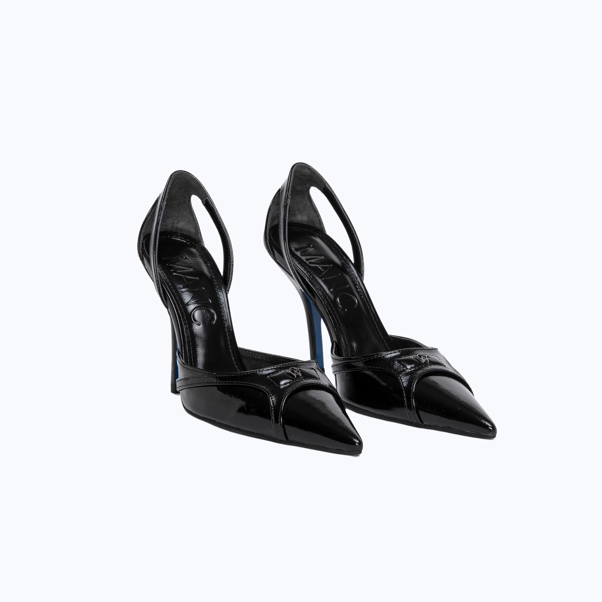 LILITH HEELS - BLACK - manc