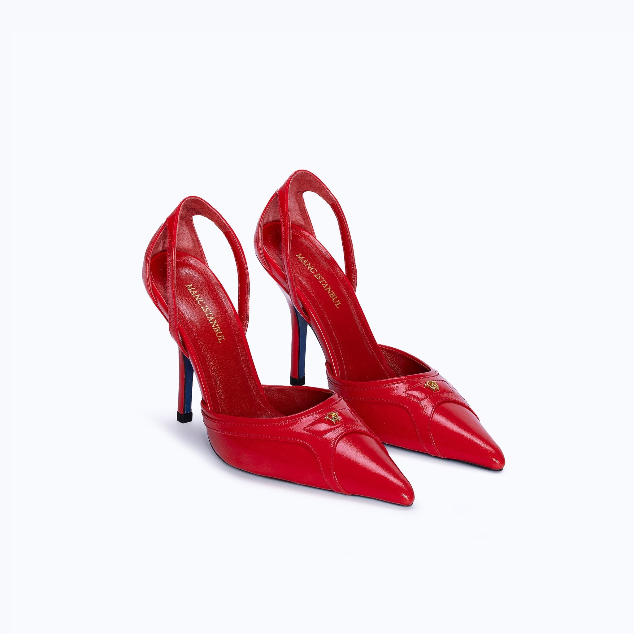 LILITH HEELS - RED - manc