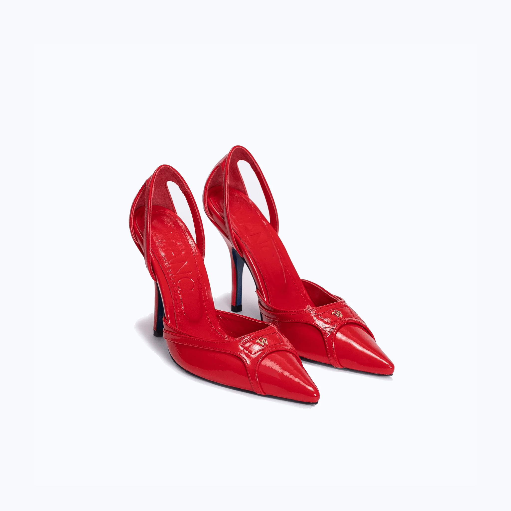LILITH HEELS - RED - manc
