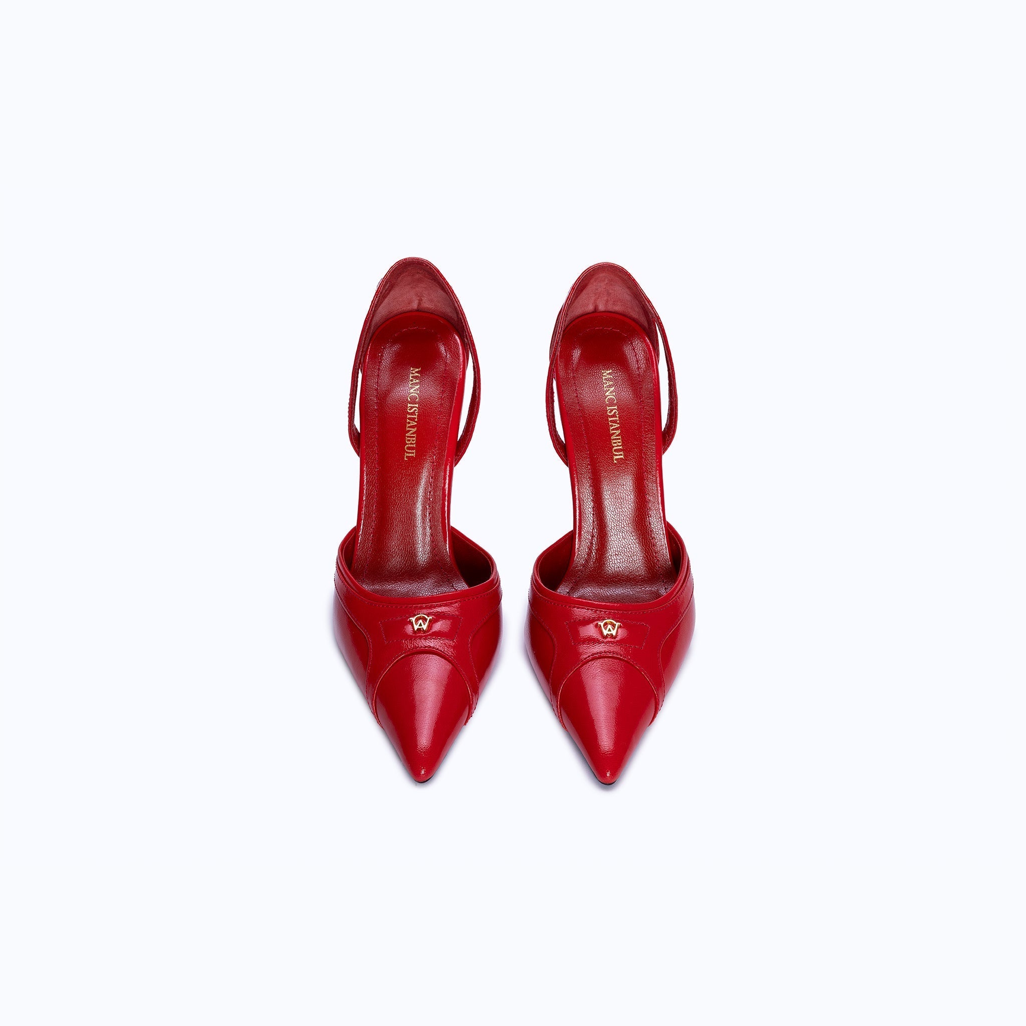 LILITH HEELS - RED - manc