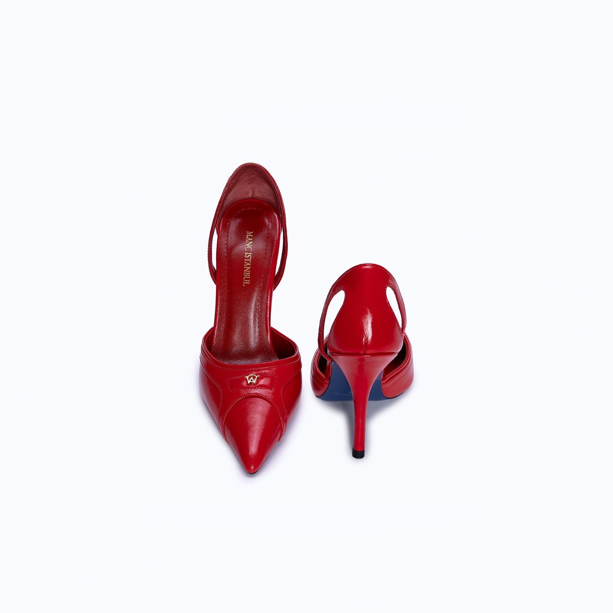 LILITH HEELS - RED - manc