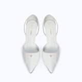 LILITH HEELS - WHITE - manc