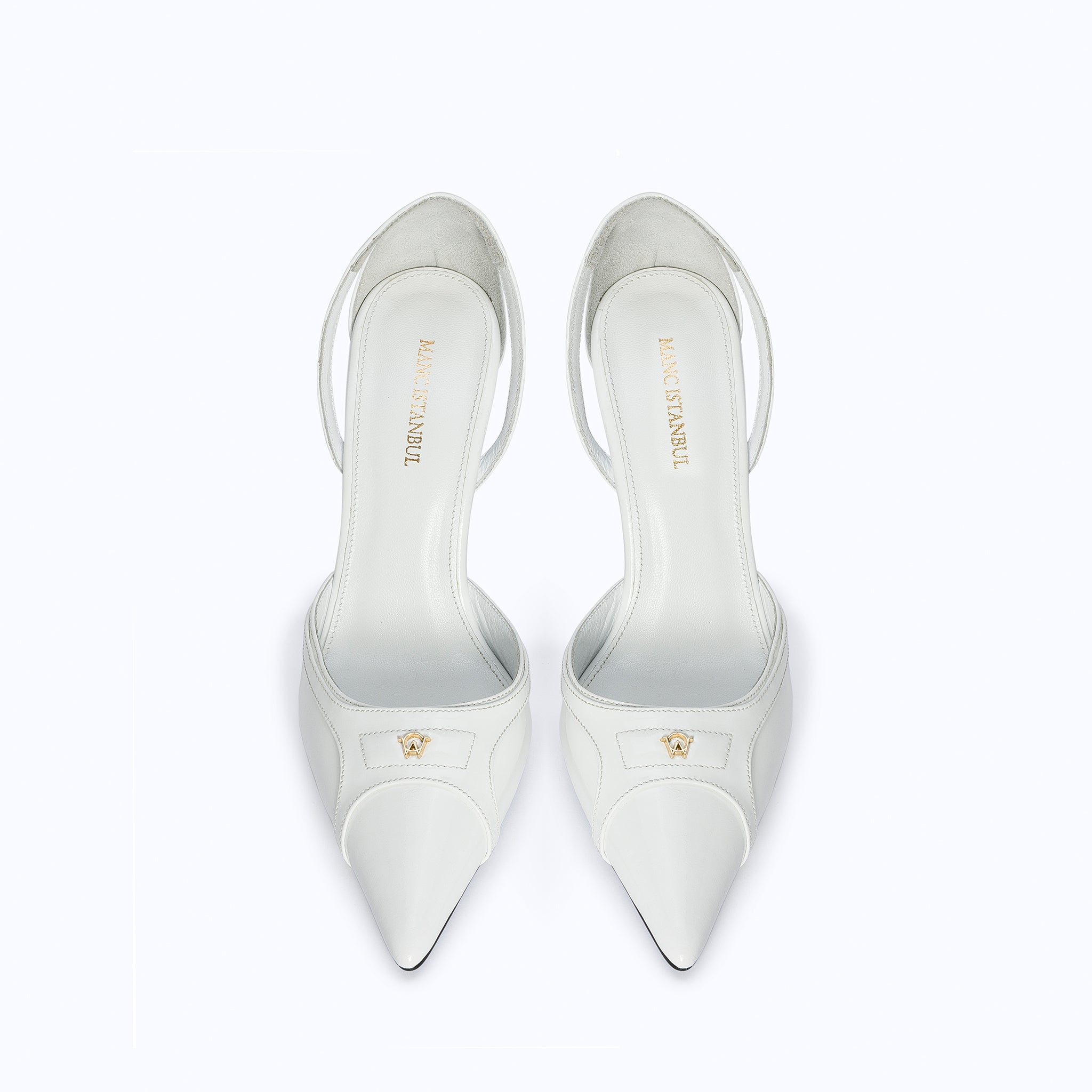 LILITH HEELS - WHITE - manc