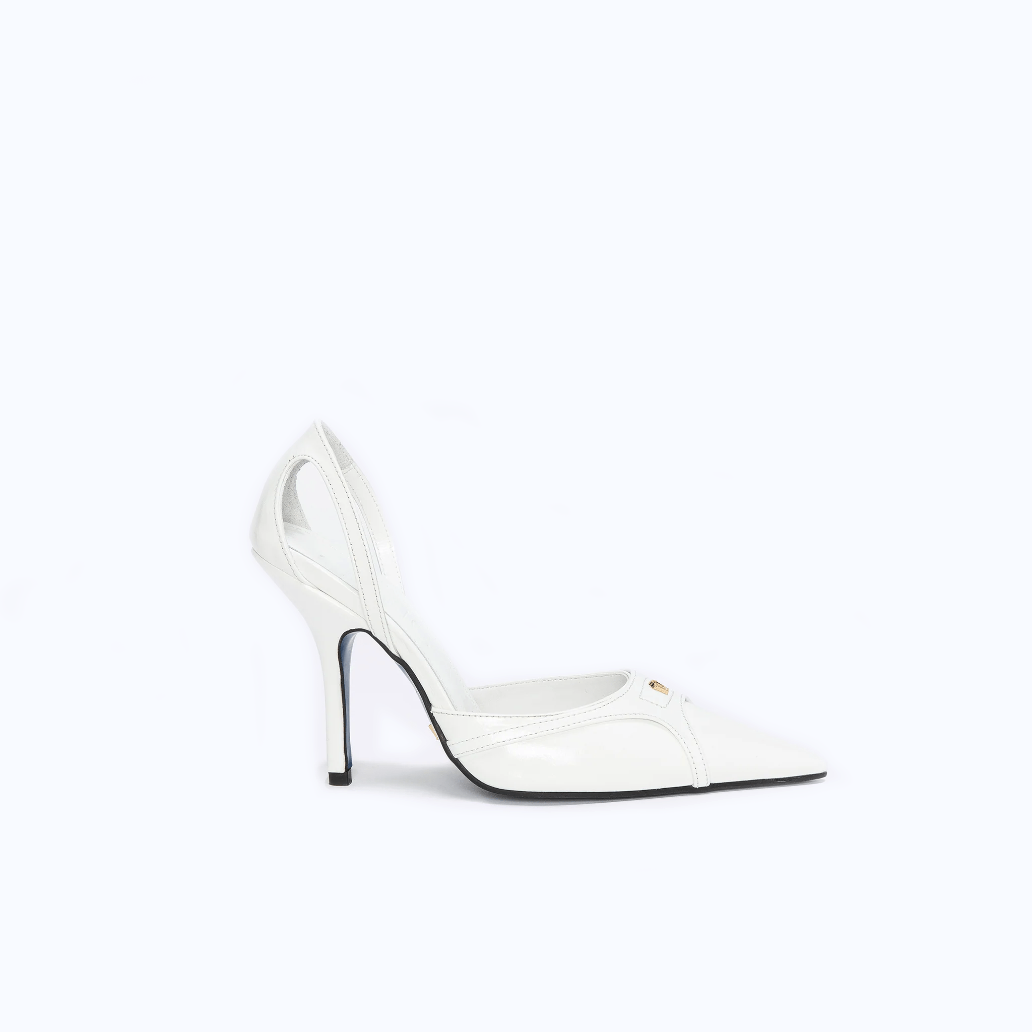 LILITH HEELS - WHITE - manc