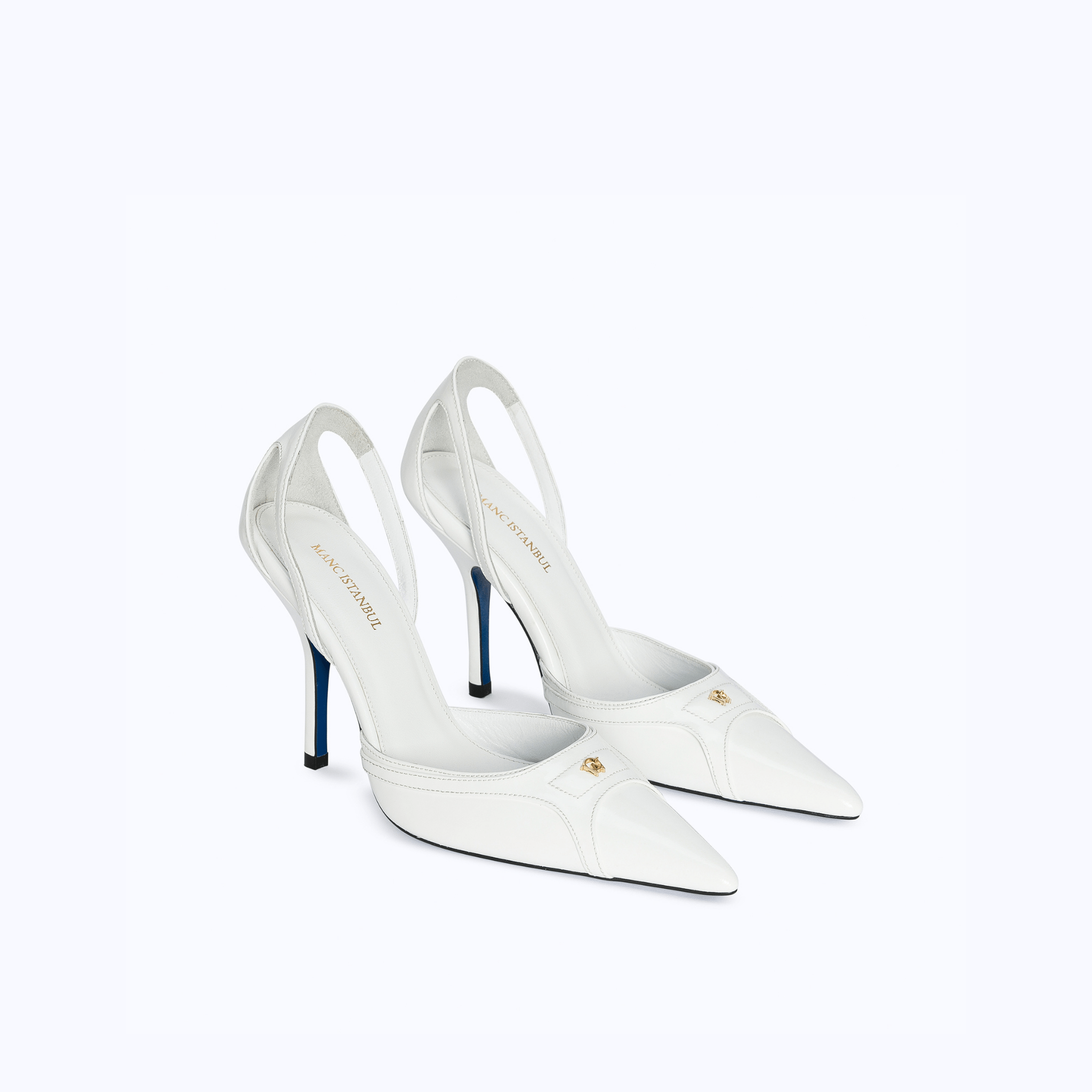 LILITH HEELS - WHITE - manc