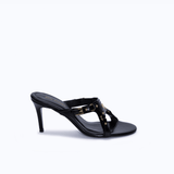 LILITH SANDALS - BLACK - manc