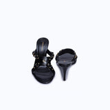 LILITH SANDALS - BLACK - manc